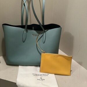 Kate Spade “All Day” large leather tote bag